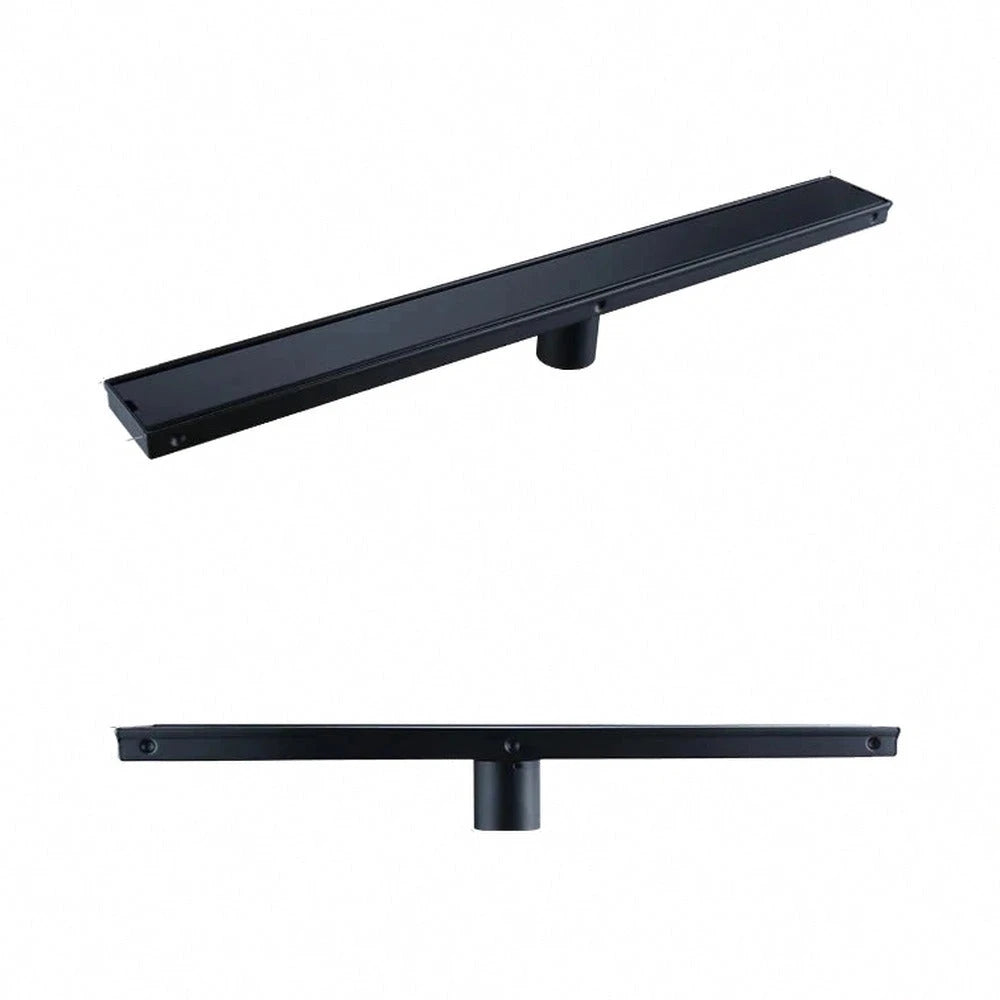 Lineo – caniveau de douche, noir mat