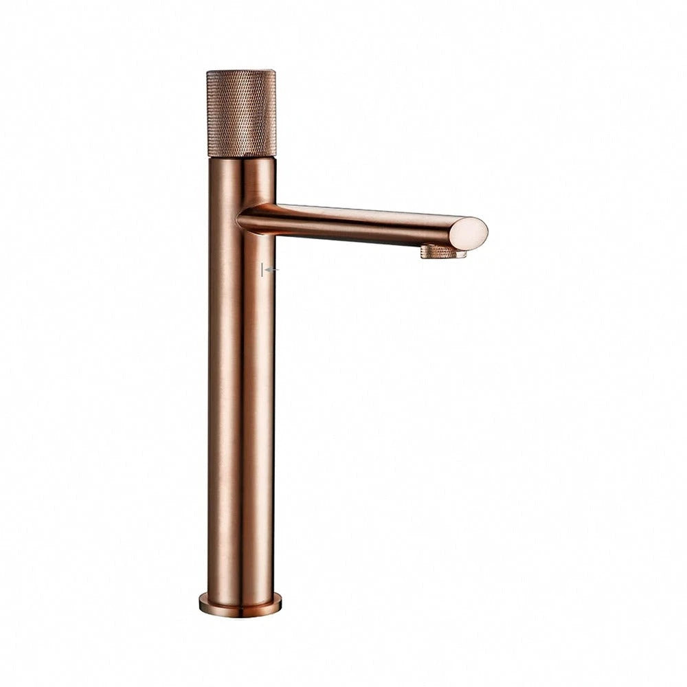 Molvane – mitigeur lavabo, or rose brossé