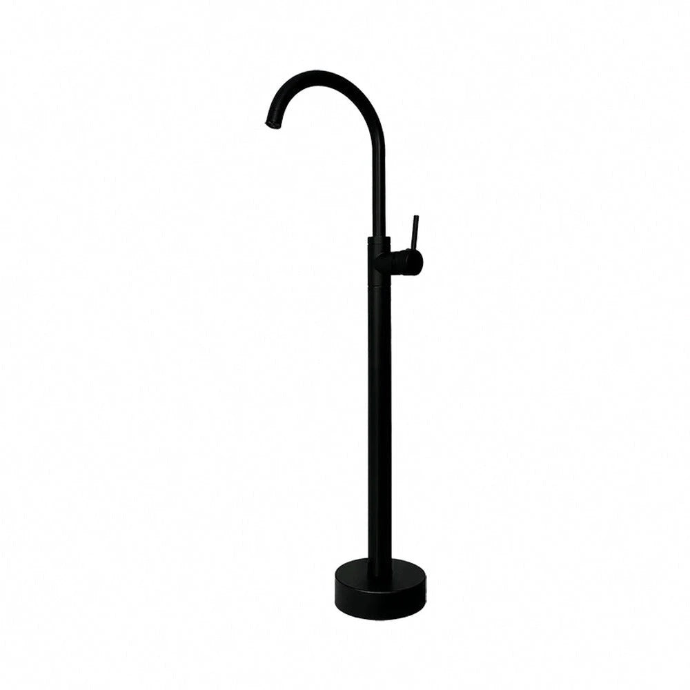 Colane – robinet de baignoire sur pied, noir mat