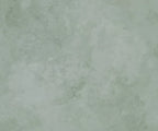Papier peint effet béton ciré vert sauge : détail de la matière, nuances du béton ciré vert sauge