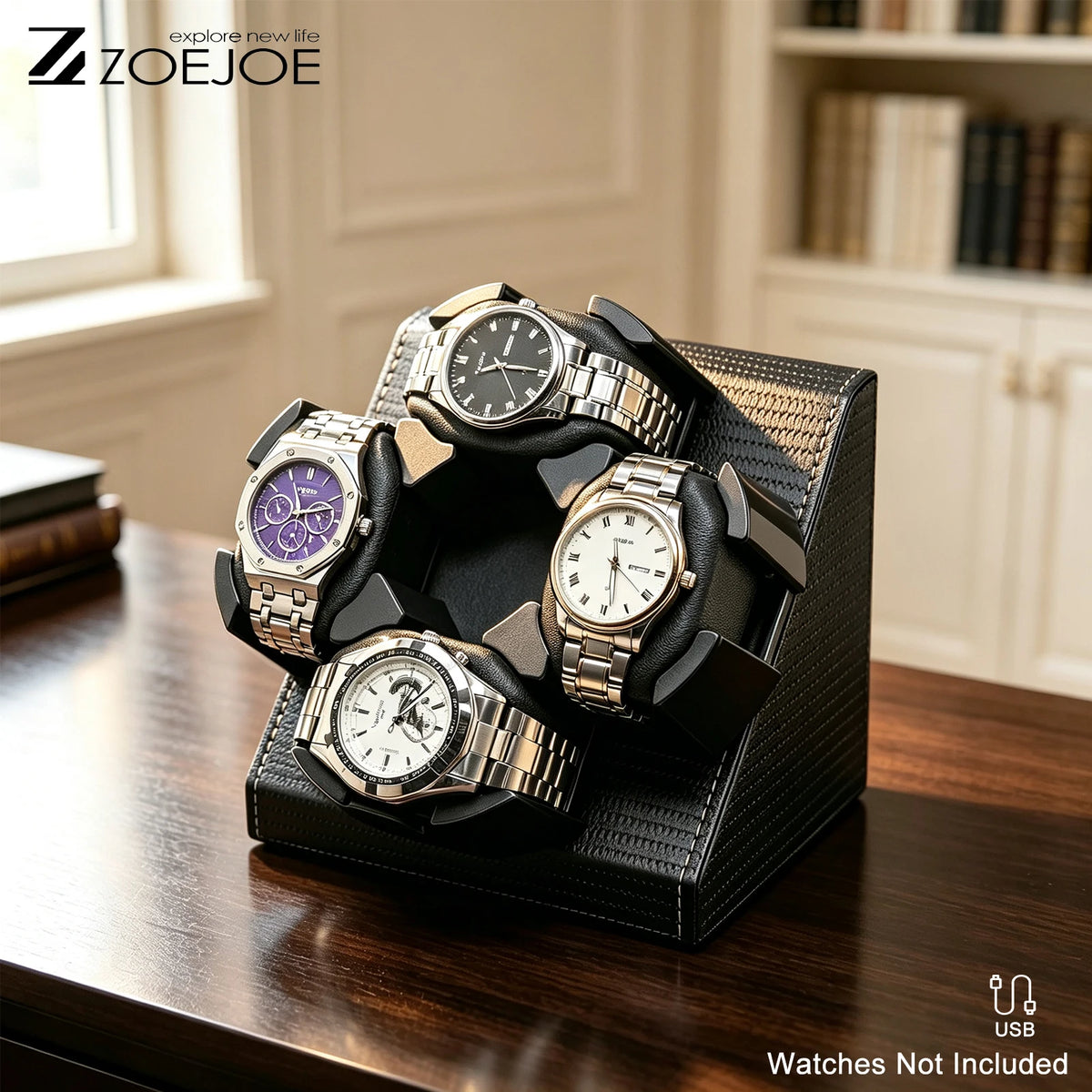 Remontoir Trotteuse portant quatre montres