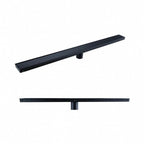 Lineo – caniveau de douche, noir mat