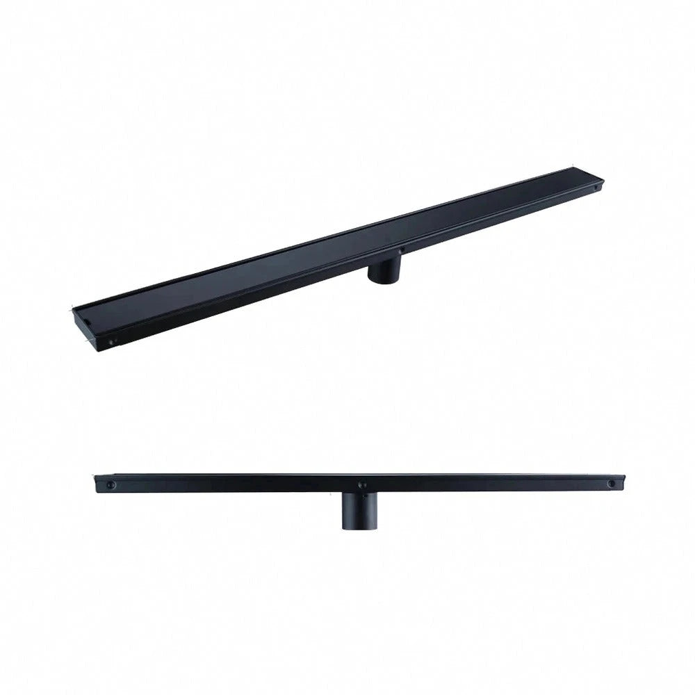 Lineo – caniveau de douche, noir mat