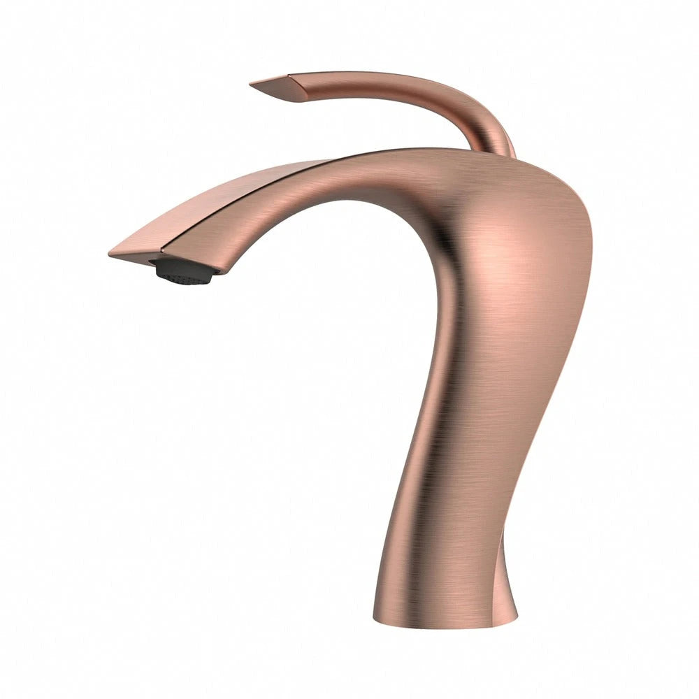 Volane – mitigeur lavabo, or rose brossé