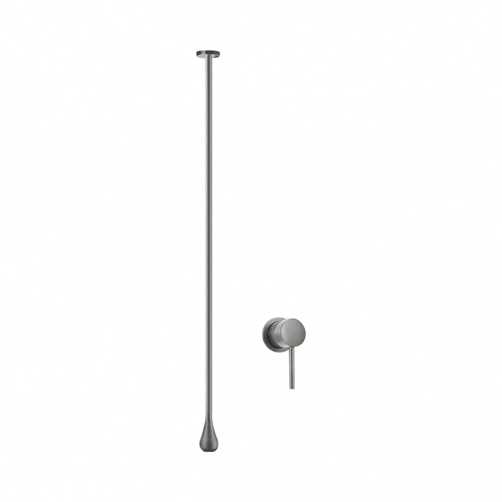 Filane – robinet lavabo suspendu, gun metal