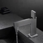 Quarel – mitigeur lavabo, gun metal