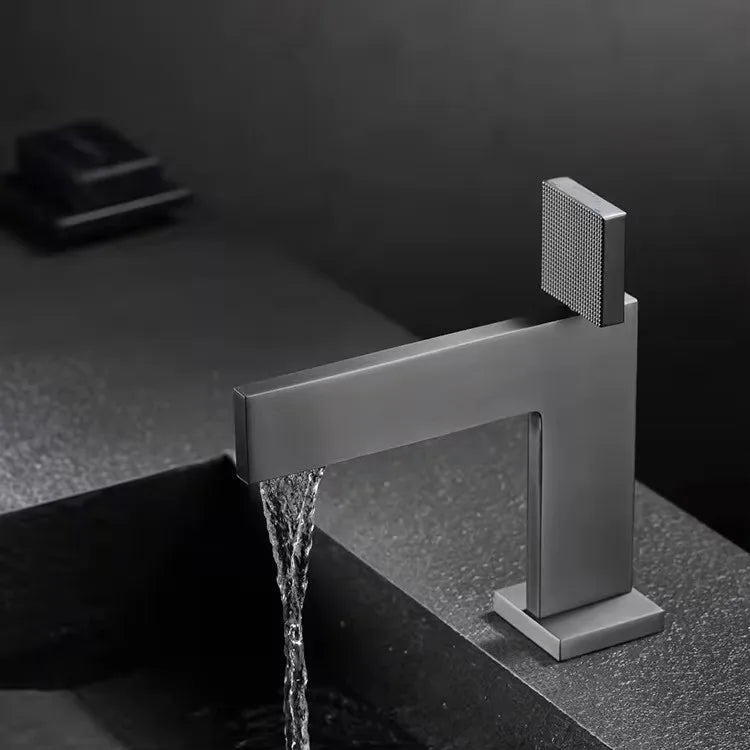 Quarel – mitigeur lavabo, gun metal