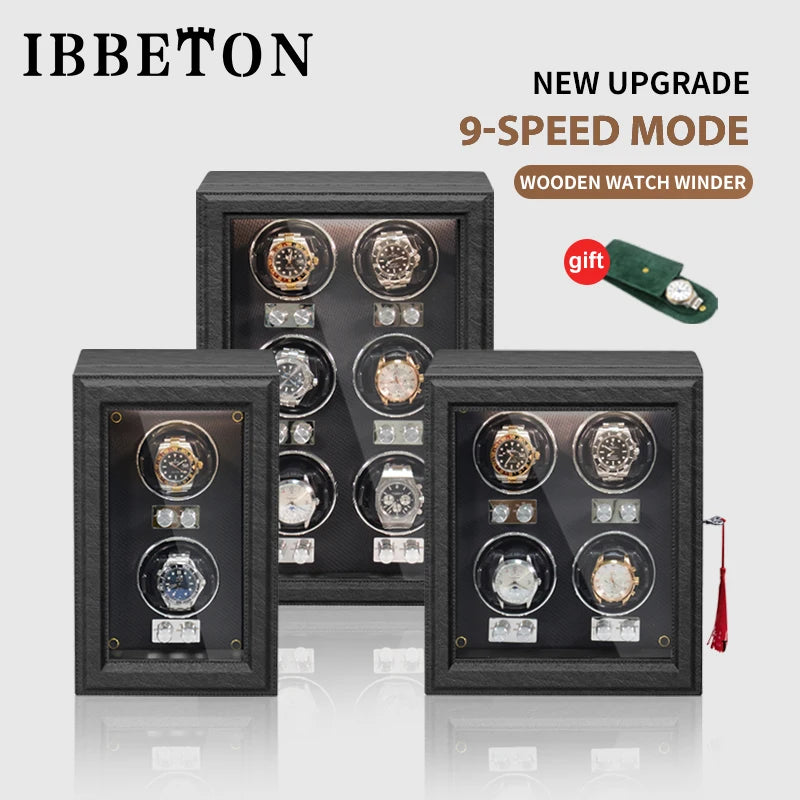Les trois tailles du remontoir Rochet, 2, 4 et 6 montres