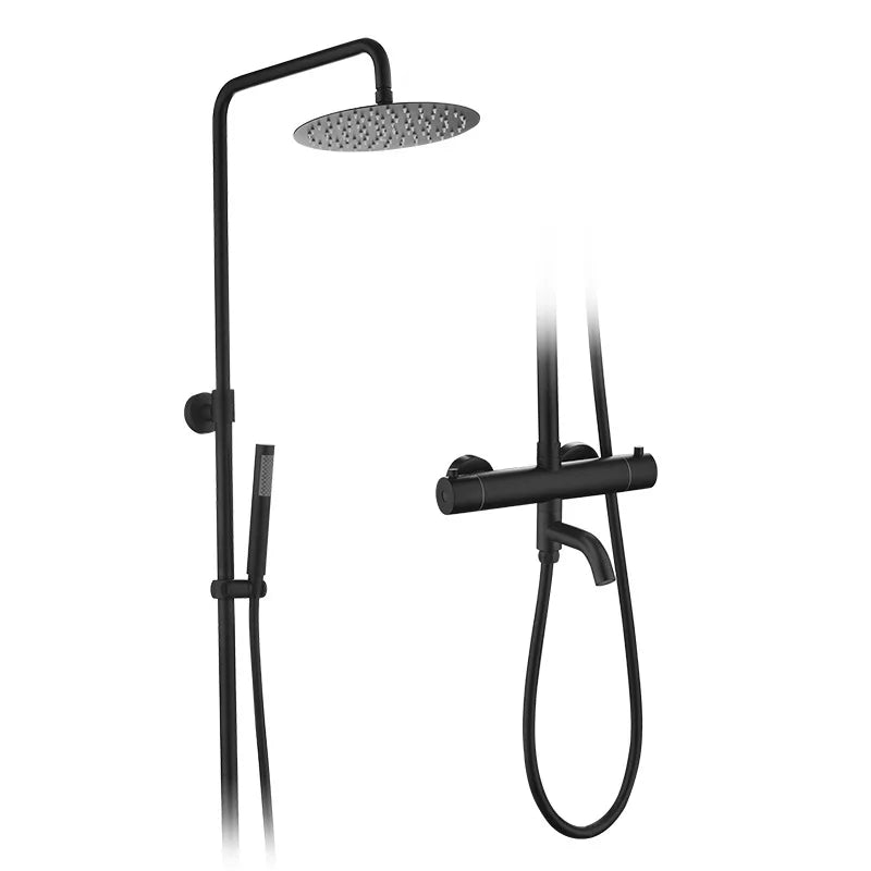 Calvane – colonne de douche, noir mat