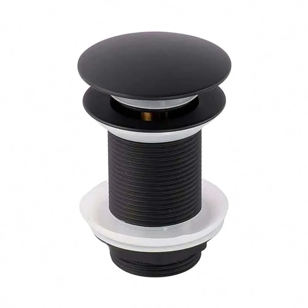 Lisio – bonde de lavabo, noir mat
