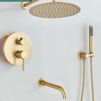 Ombrel – douche encastrée, 3 fonctions