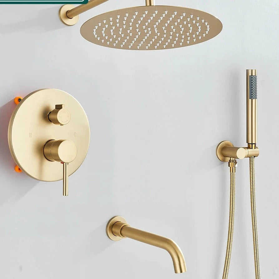 Ombrel – douche encastrée, 3 fonctions