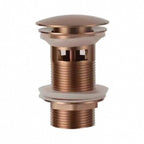 Lisio – bonde de lavabo, or rose