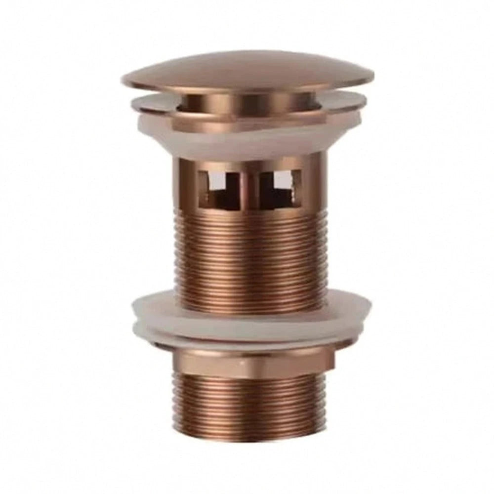 Lisio – bonde de lavabo, or rose
