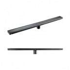 Lineo – caniveau de douche, gun metal