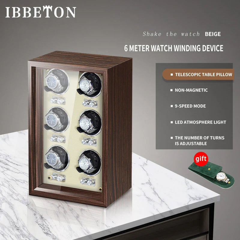 Remontoir Guichet une à six montres