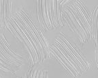 Papier peint effet plâtre peigné gris perle : détail de la matière, stries du plâtre peigné gris perle