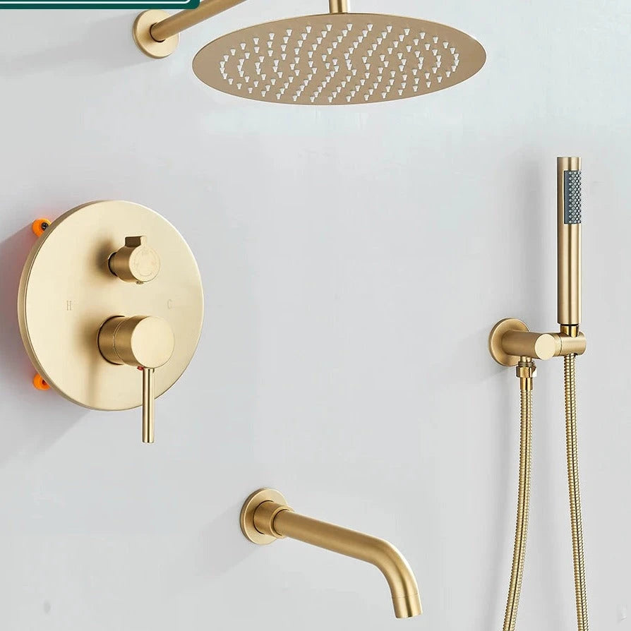 Ombrel – douche encastrée, 3 fonctions