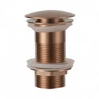 Lisio – bonde de lavabo, or rose