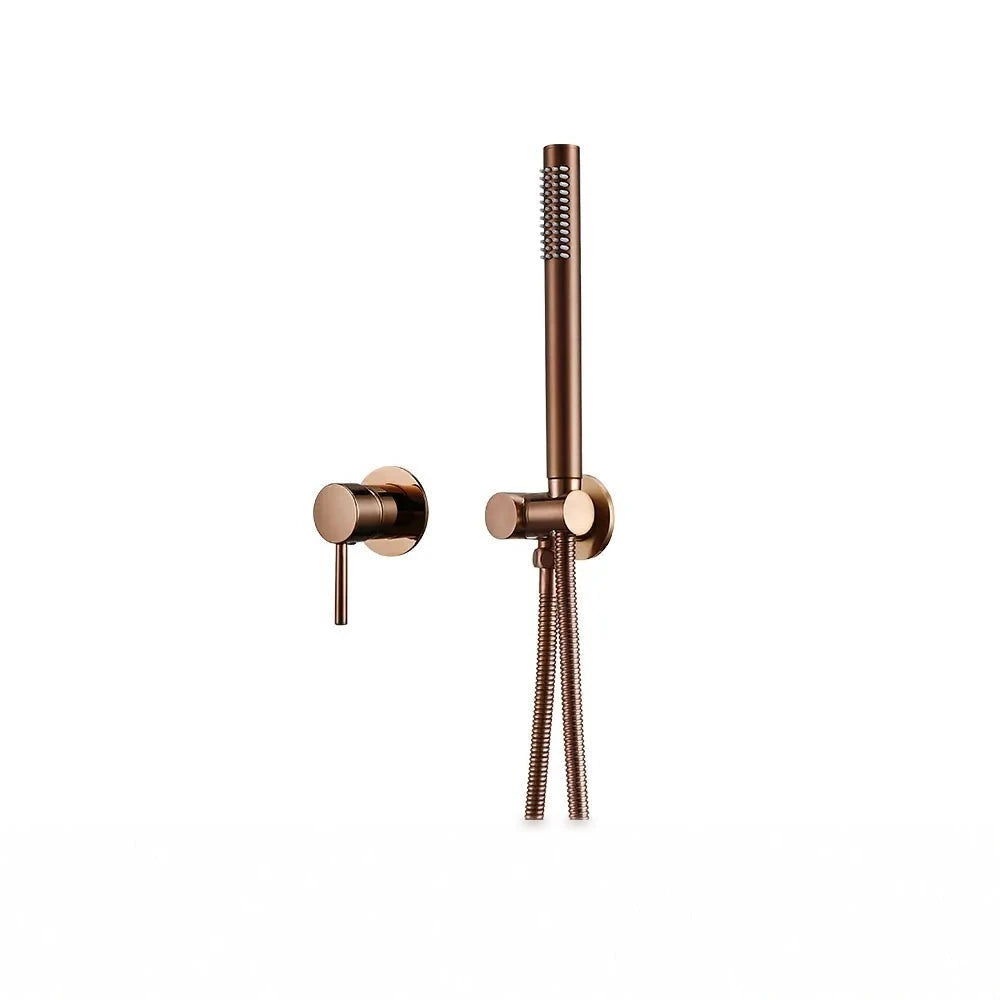 Murva – douche encastrée, or rose brossé