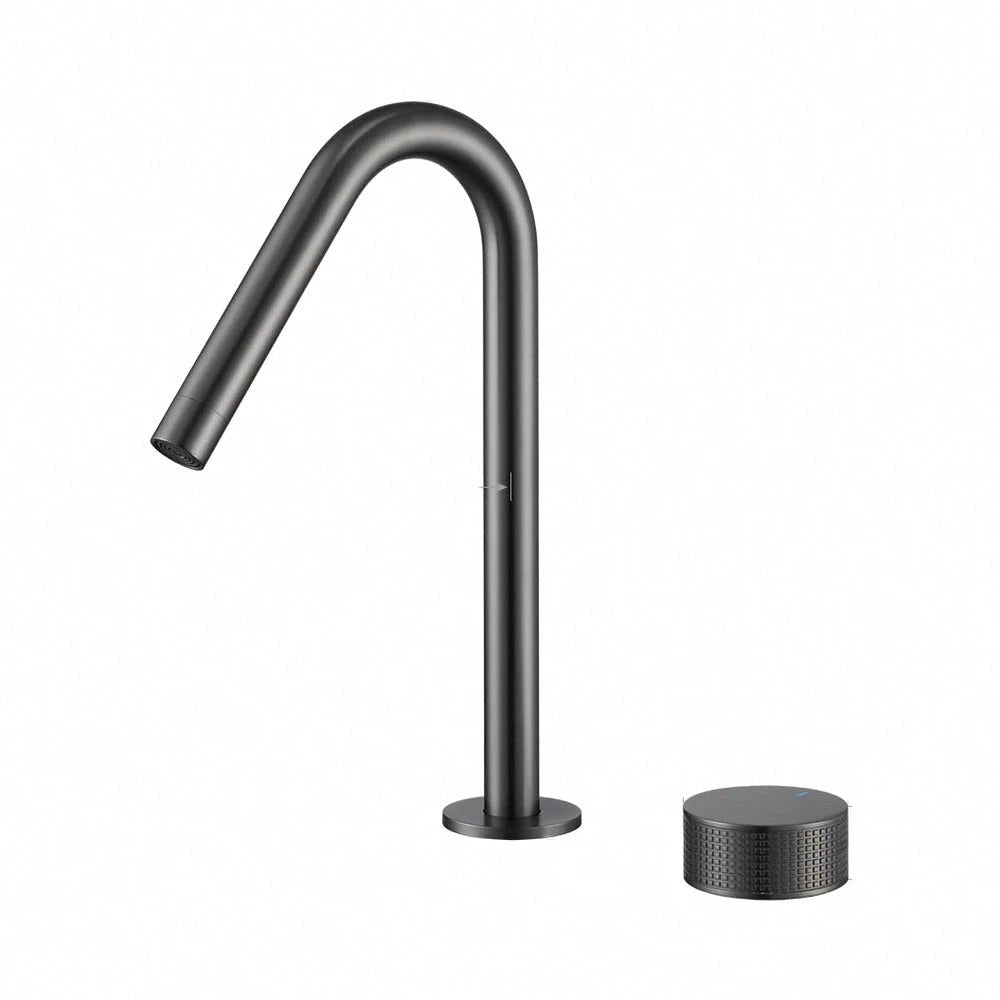 Arcel – mitigeur lavabo, gun metal