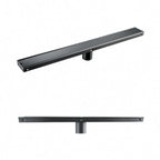 Lineo – caniveau de douche, gun metal