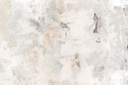 Papier peint effet chaux peinte ivoire : vue du motif, chaux peinte ivoire aux touches grège, sable et gris perle