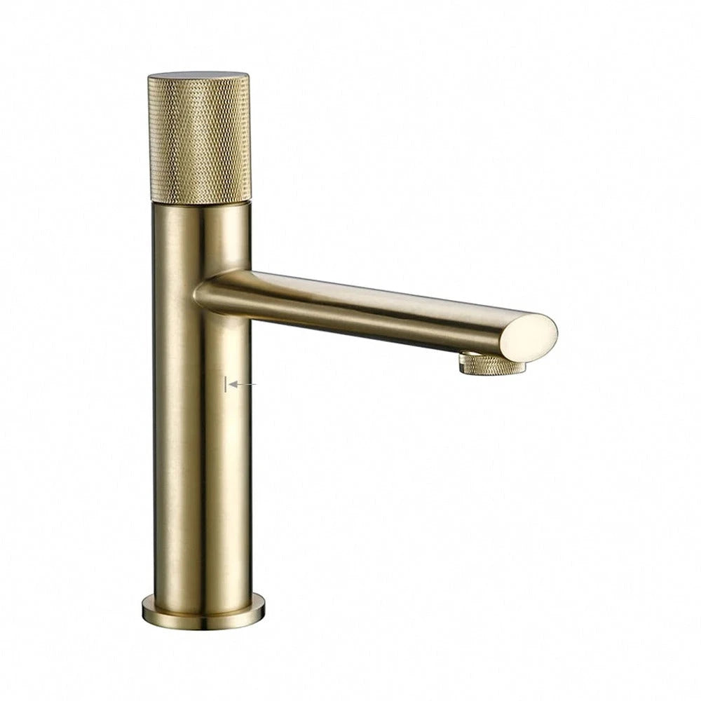 Molvane – mitigeur lavabo, or brossé
