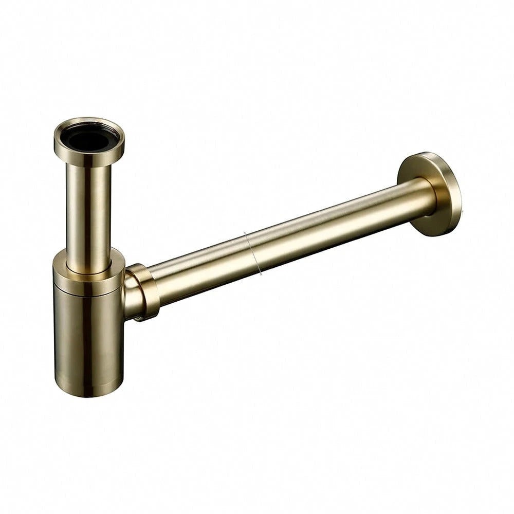 Siorel – siphon de lavabo, or brossé