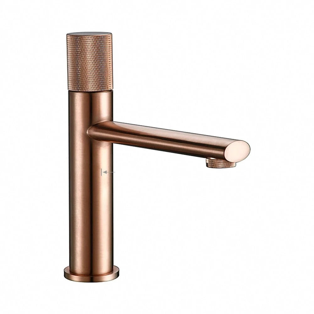 Molvane – mitigeur lavabo, or rose brossé