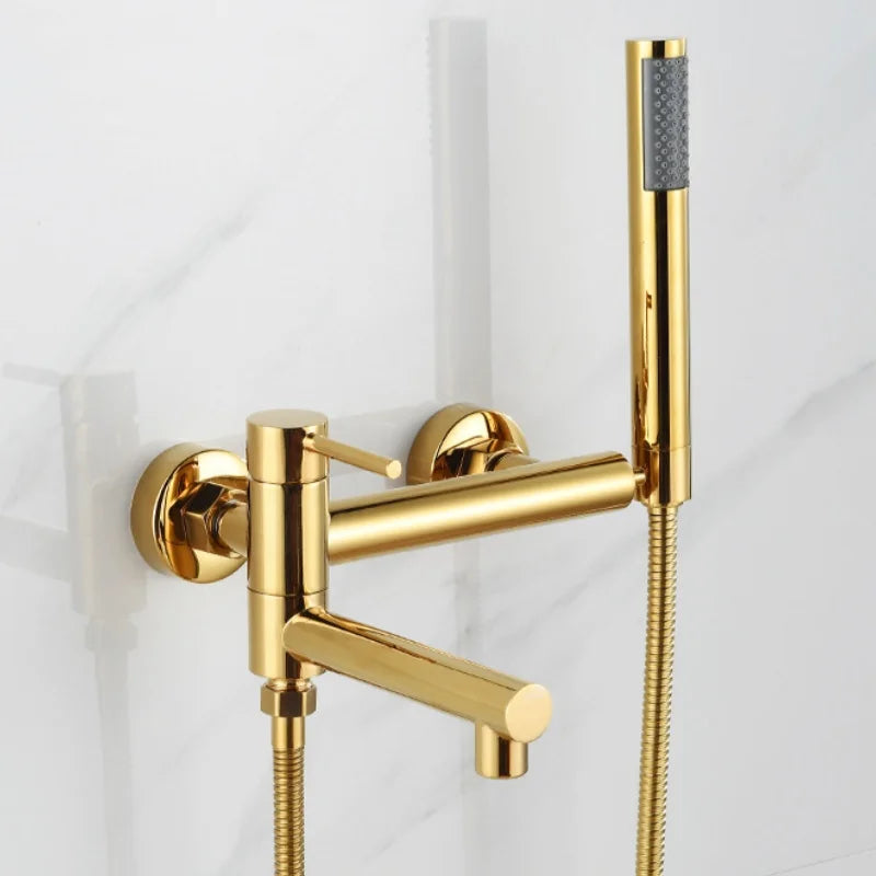 Ondel – mitigeur bain-douche, or brossé