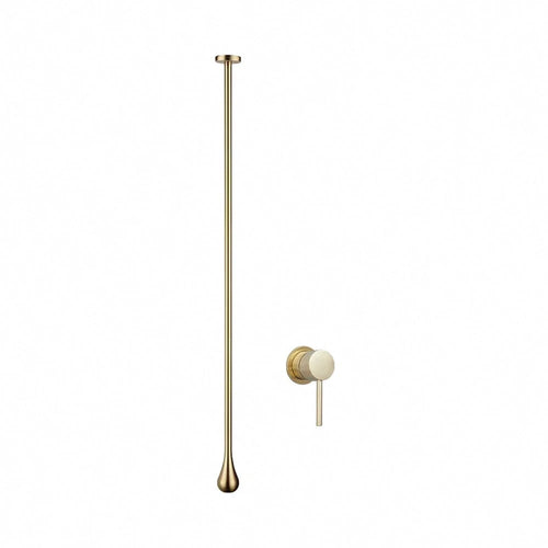 Filane – robinet lavabo suspendu, or brossé