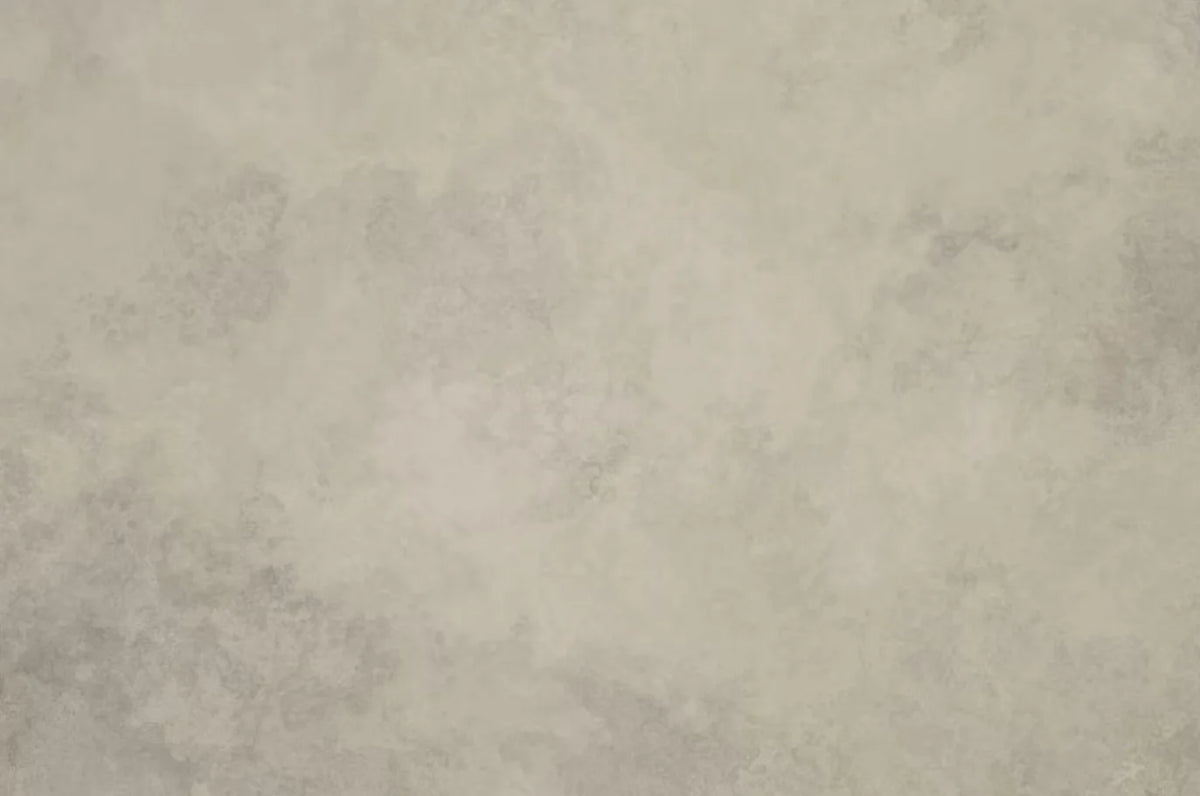 Papier peint effet béton ciré sable : vue du motif, béton ciré sable aux nuances beige et lin
