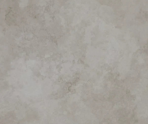 Papier peint effet béton ciré grège : détail de la matière, nuances du béton ciré grège