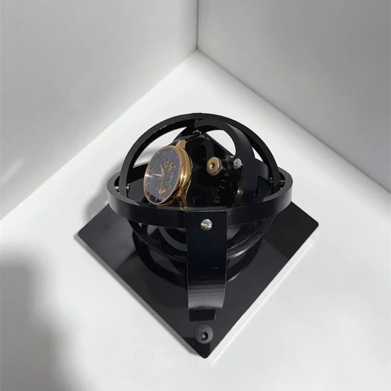 Remontoir Tourbillon vu de dessus