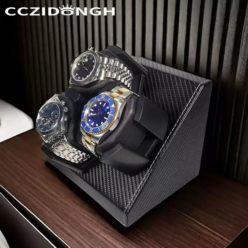 Remontoir Cliquet portant trois montres