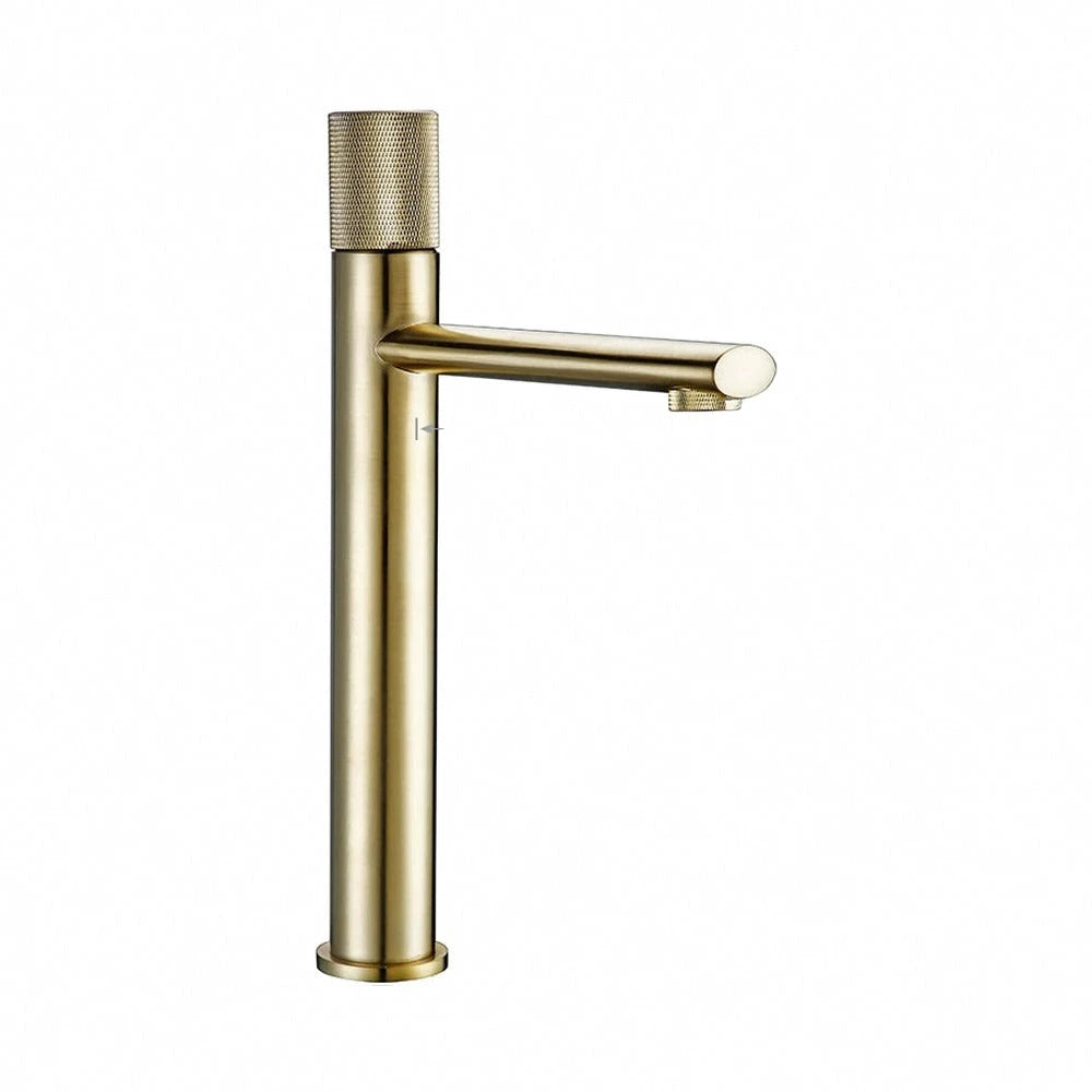 Molvane – mitigeur lavabo, or brossé