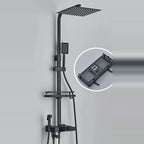 Ondaro – colonne de douche, noir mat