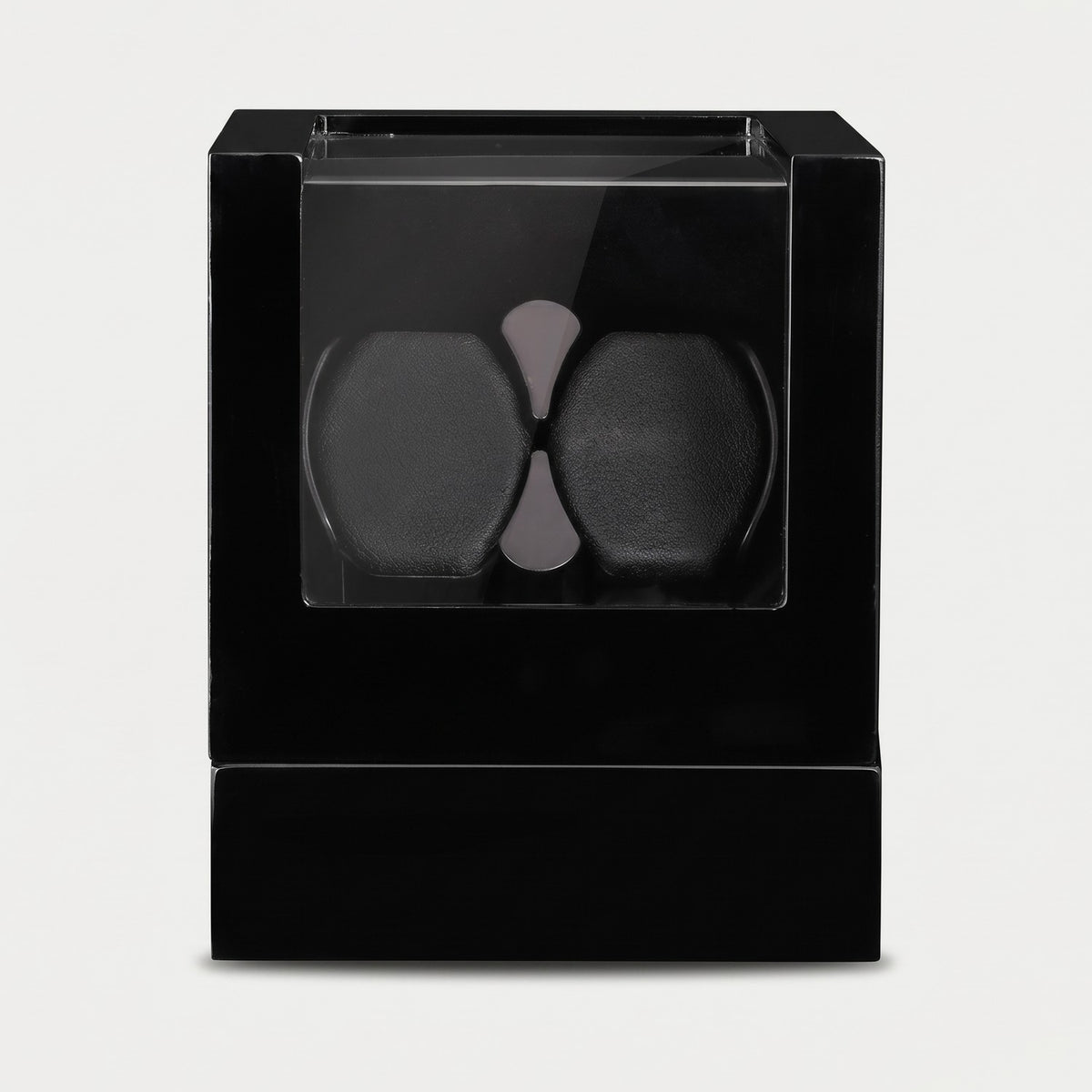 Remontoir Couronne 2 montres, noir, deux montres sur leurs coussins