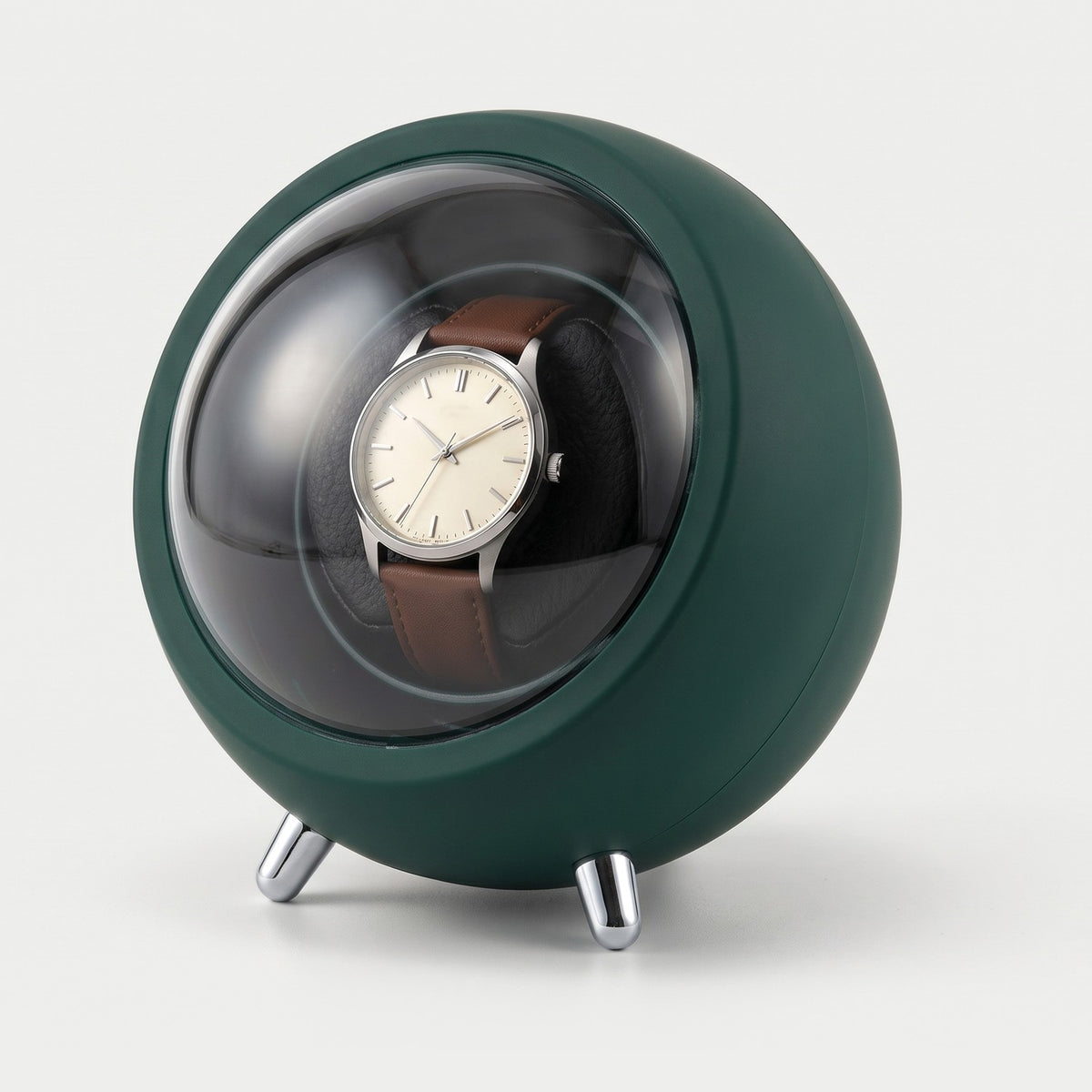 Remontoir Rubis une montre, vert, une montre sur son coussin